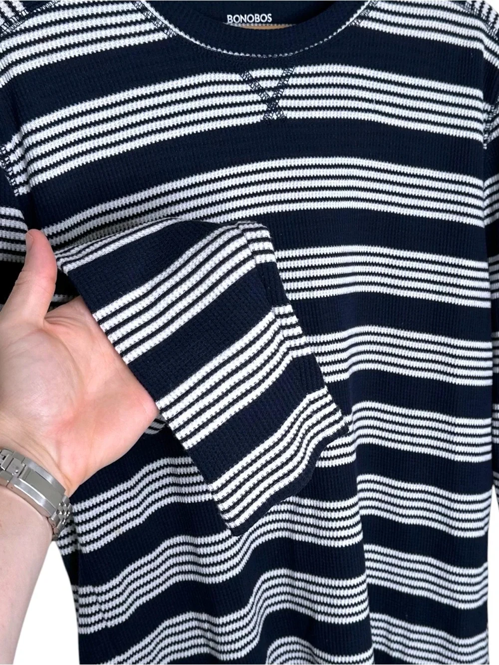 Bonobos Striped Thermal Sweater